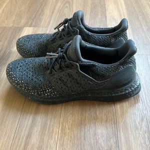 Adidas black ultraboost sneakers